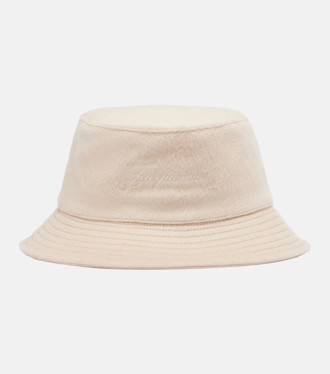 

Шерстяная панама с бобом Jacquemus, Light Beige
