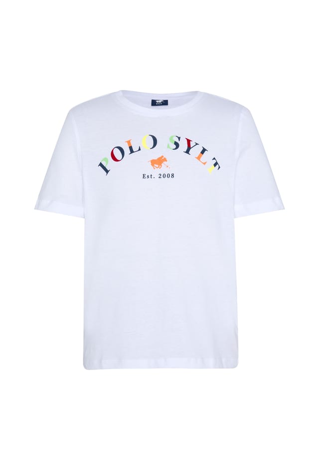 

Футболка с логотипом Polo Sylt, белый