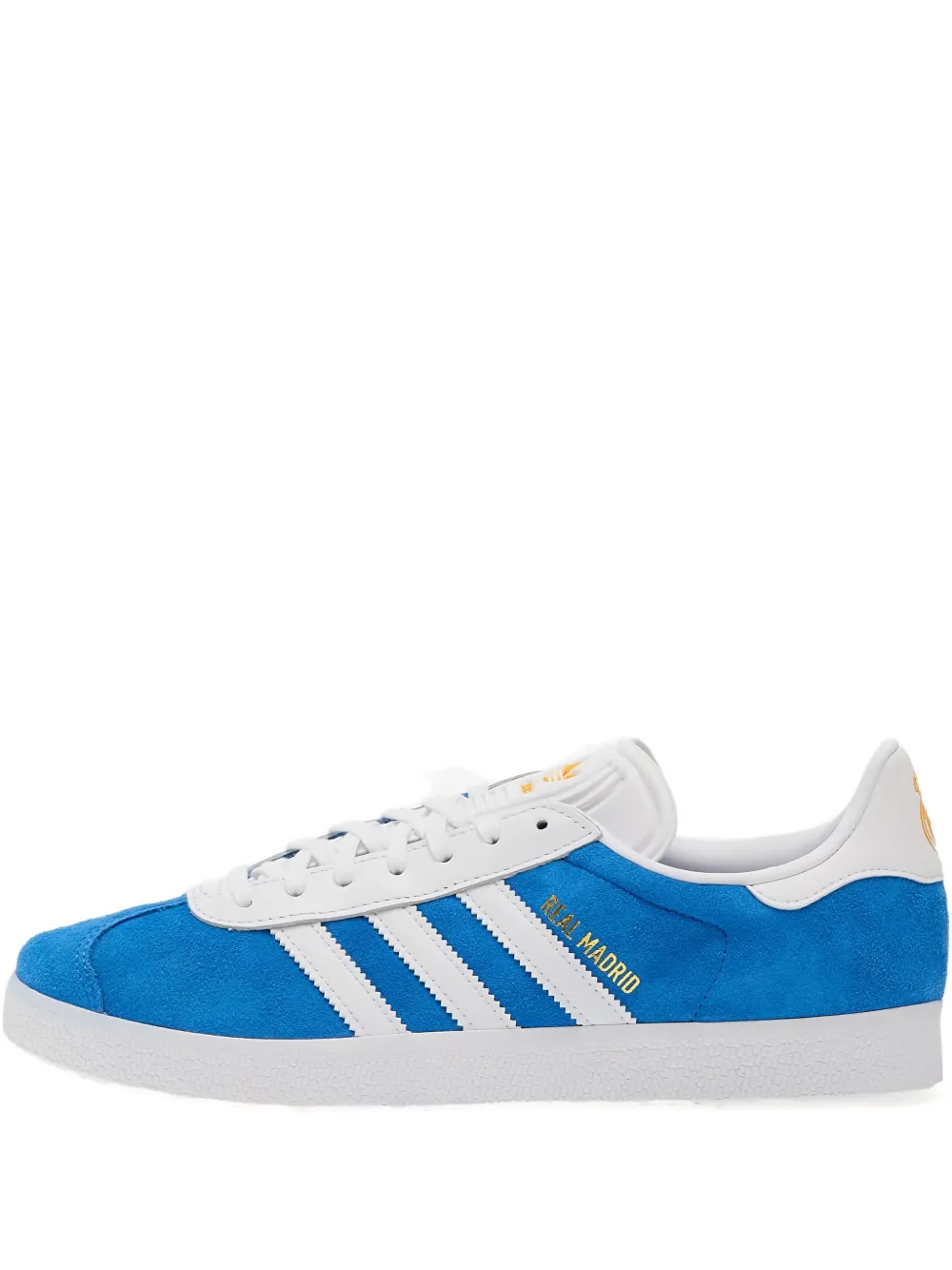 

Замшевые кроссовки Gazelle X Real Madrid с тремя полосками и низким верхом Adidas, синий