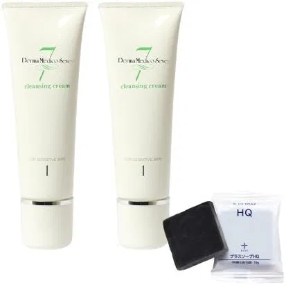 Средство для снятия макияжа DermaMedico — Для снятия макияжа 7 Cleansing Cream, 2 флакона + мини-мыло