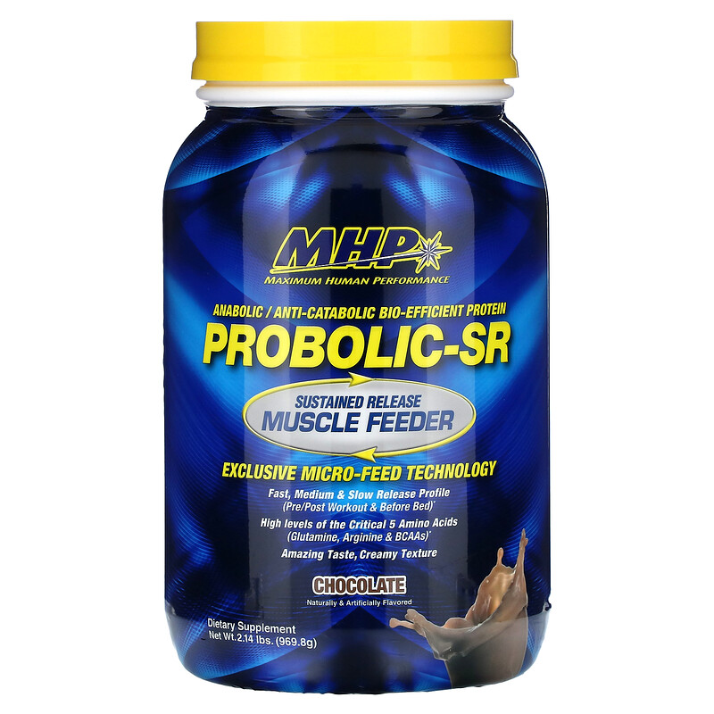 

MHP, Probolic-SR, с шоколадным вкусом, 969,8 г (2,14 фунта)