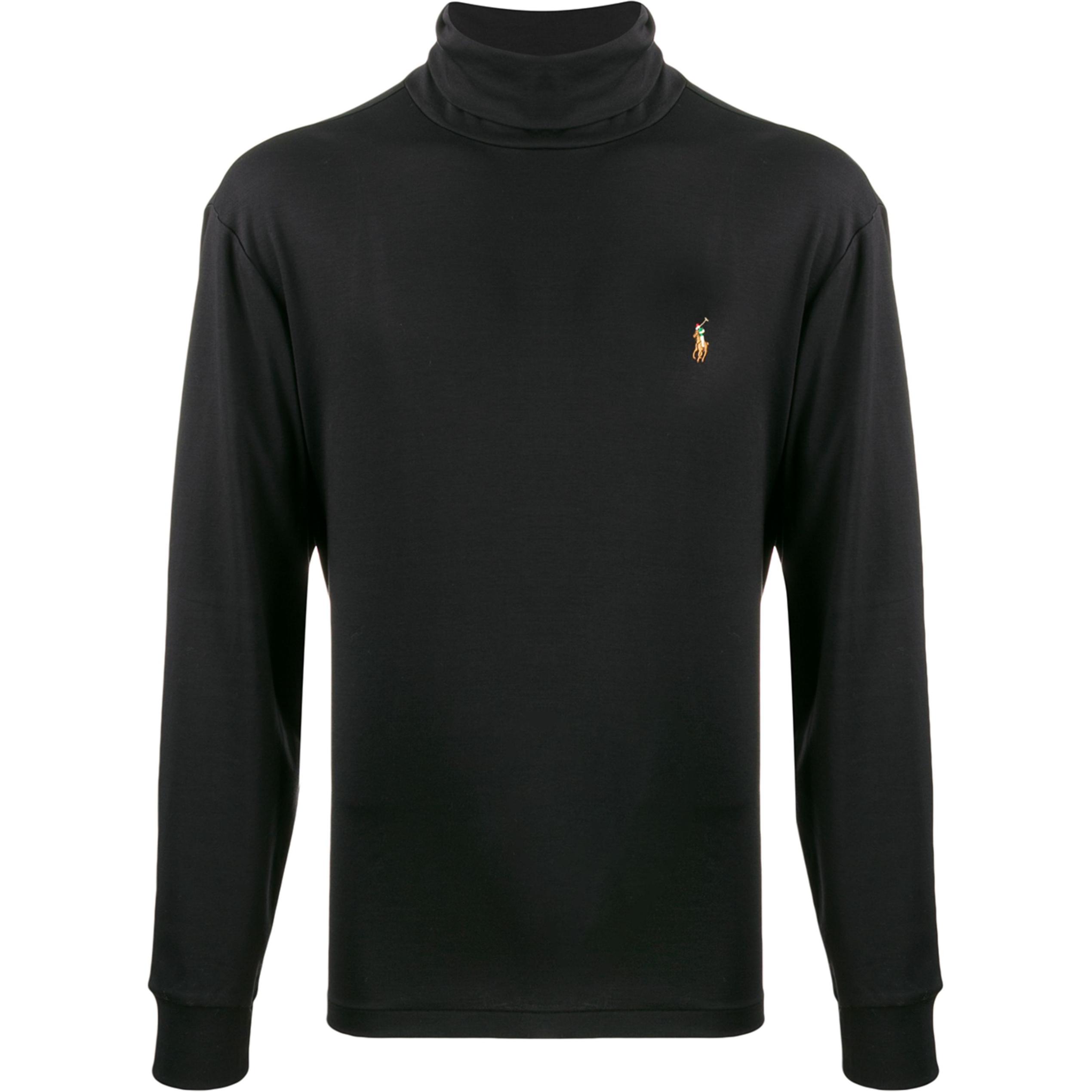 

Водолазка с длинными рукавами Polo Ralph Lauren, черный