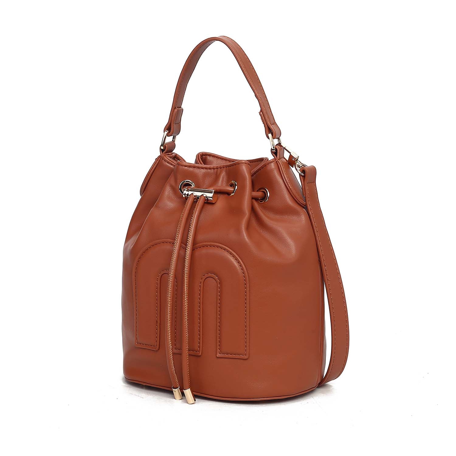 

Женская сумка через плечо Soraya из веганской кожи от Mia K MKF Collection By Mia K., cognac