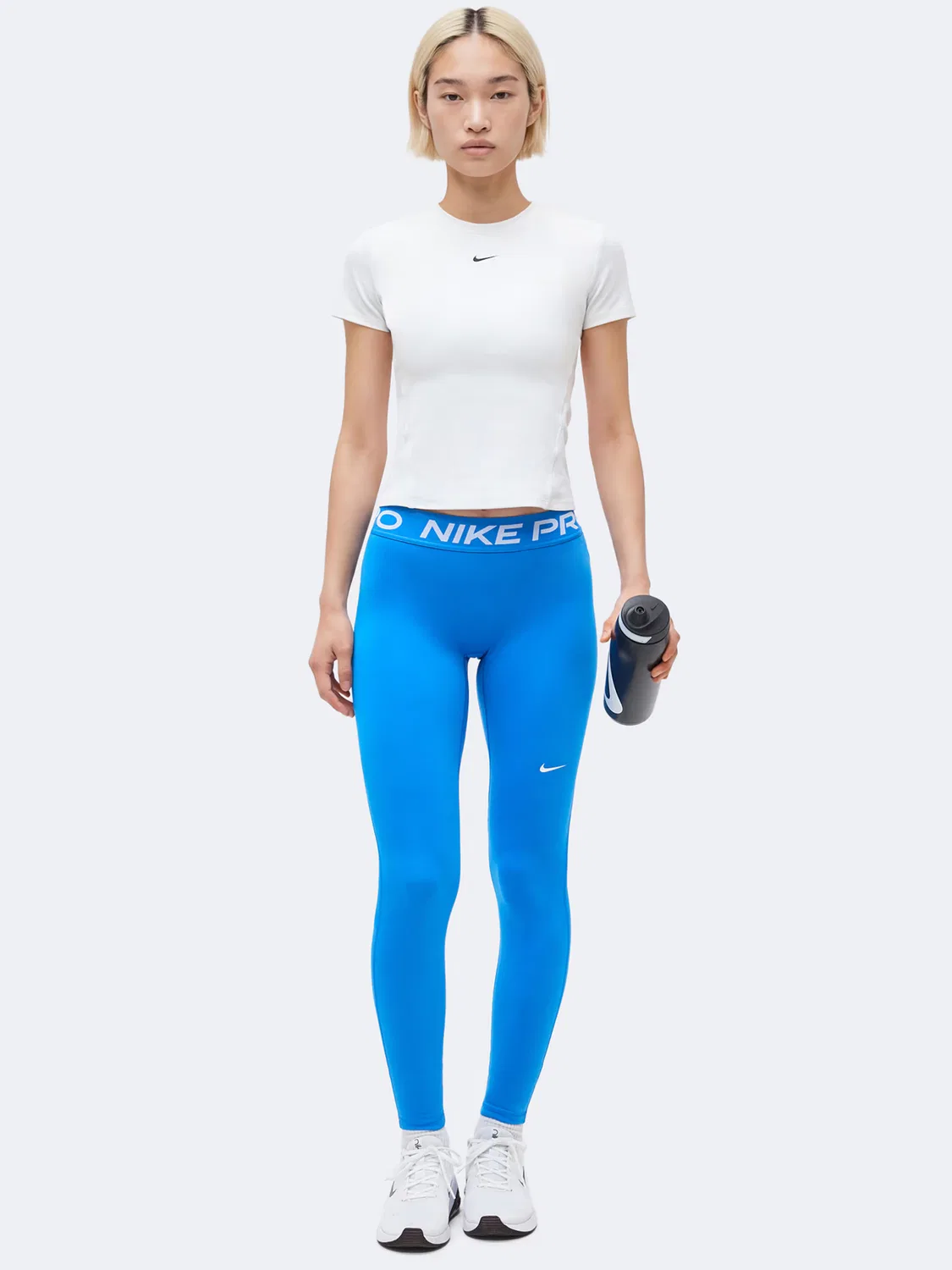 Узкие спортивные штаны 'NP 365' Nike, Blue — фото 4