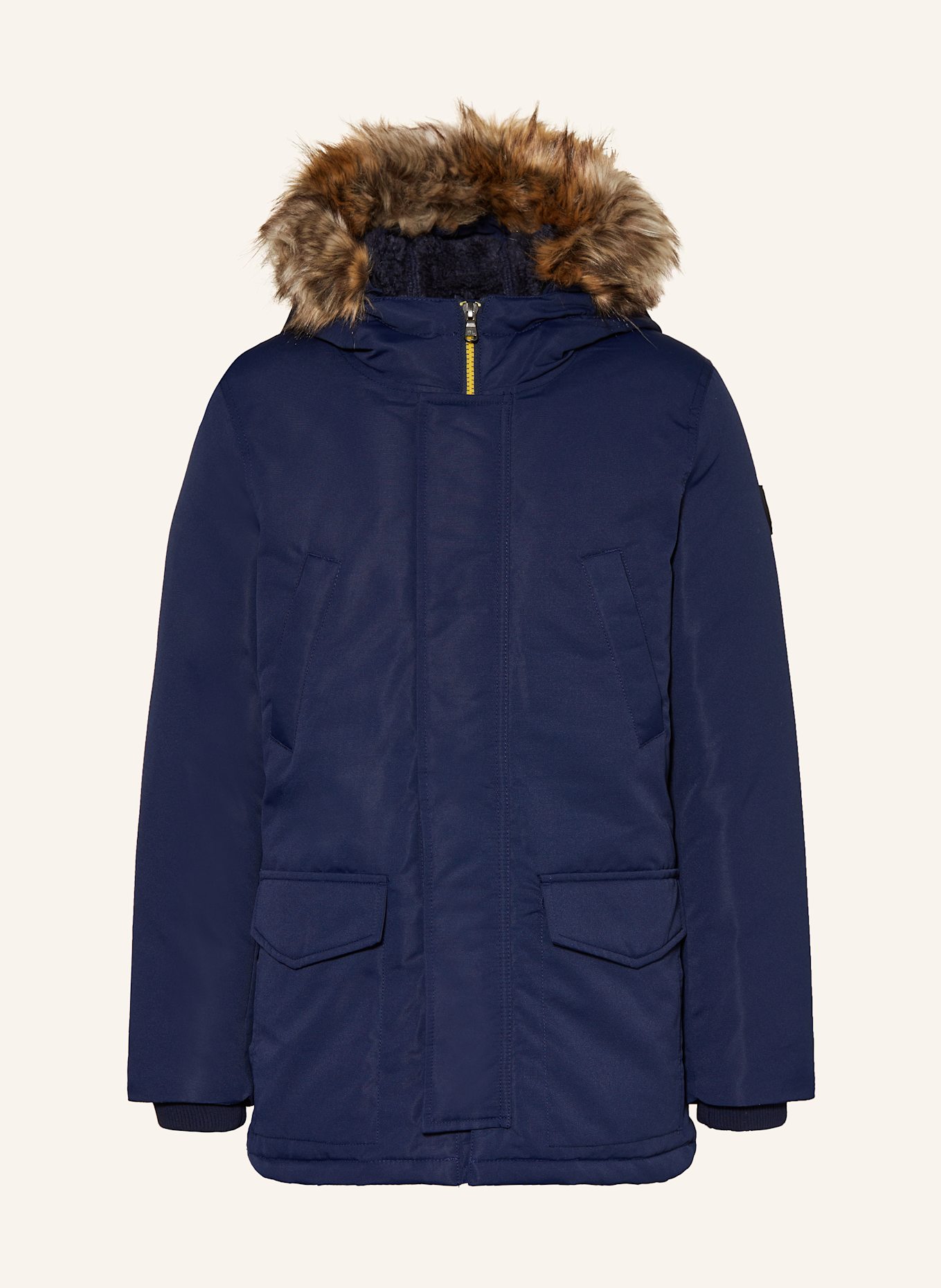 

Пуховик Polo Ralph Lauren, синий
