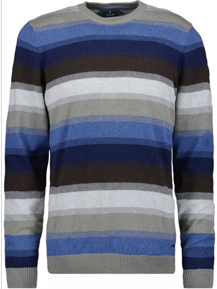 

Пуловер Ragman V-Ausschnitt Pullover, серый