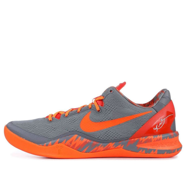 

Кроссовки kobe 8 'philippines pack - grey team orange' Nike, серый