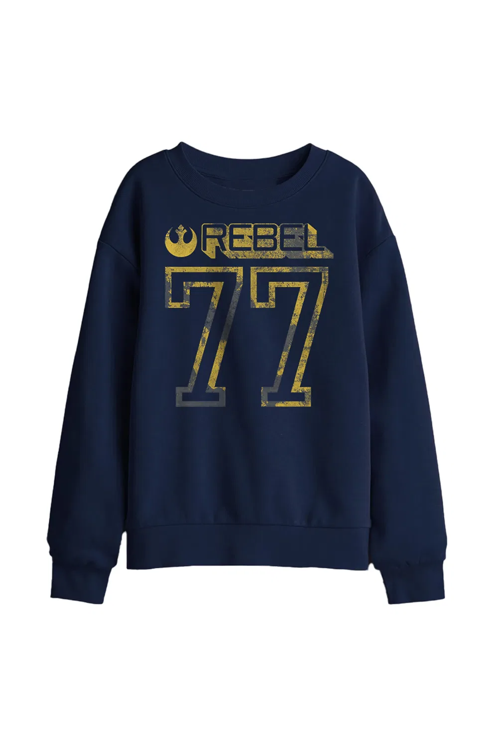 Детская толстовка Star Wars Rebel 77, темно-синий, темно-синий