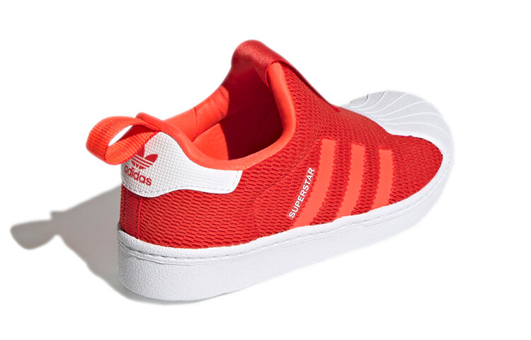 Кроссовки Adidas Superstar 360 J 'Solar Red' — фото 4
