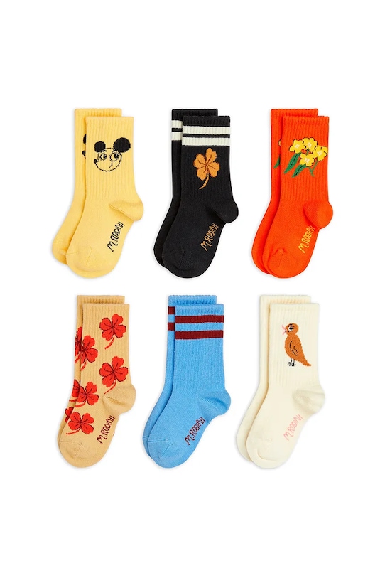 

Детские носки Clover, упаковка 6 пар Mini Rodini, черный