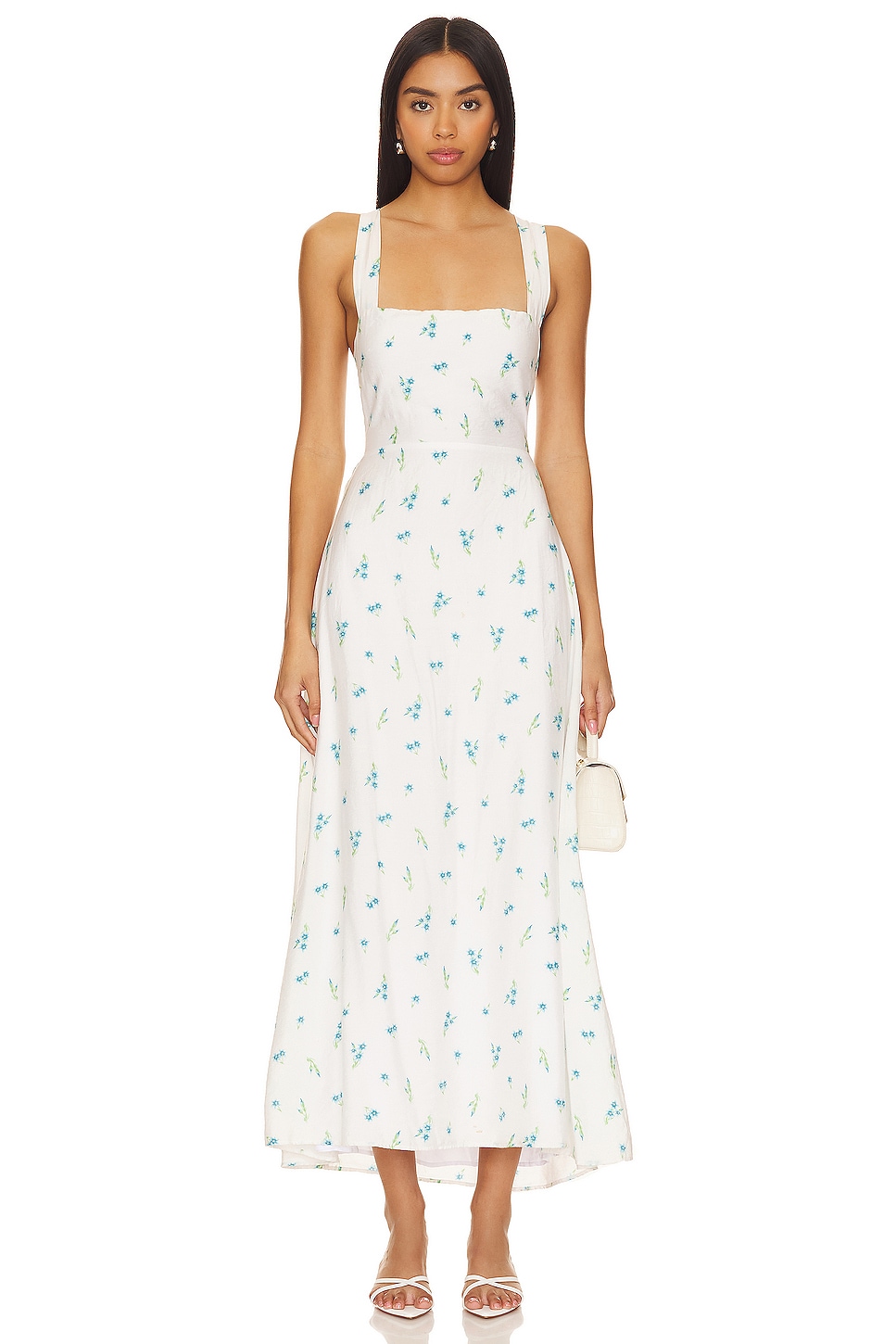 

Платье миди marmont Show Me Your Mumu, цвет bluebell ditsy