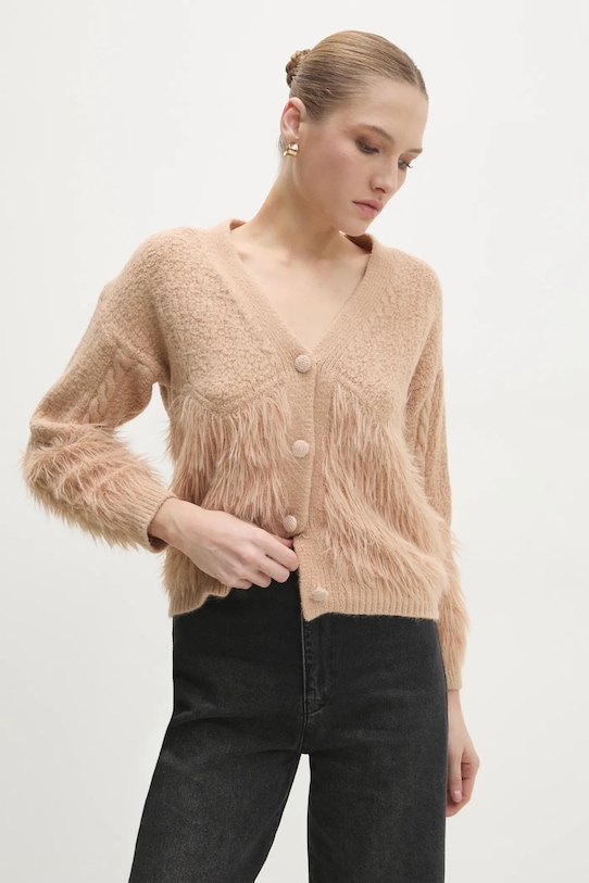 

Кардиган Answear.Lab, коричневый