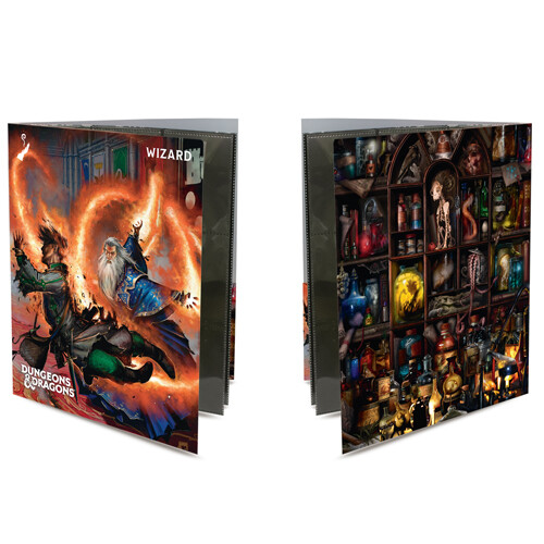 

Папка для карт D&D Class Folio With Stickers: Wizard Ultra Pro