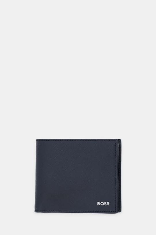 

Кожаный кошелек BOSS, синий