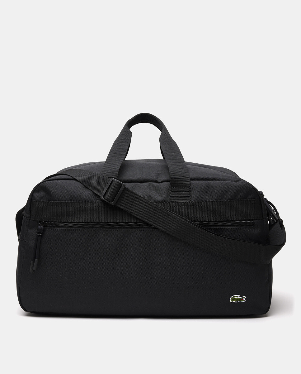 

Черная спортивная сумка из переработанного волокна Neocroc Lacoste, черный