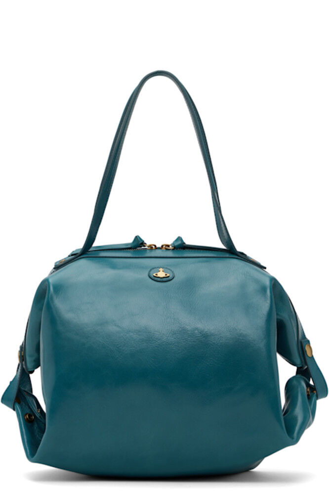 

Синяя большая дорожная сумка Mara Holdall Vivienne Westwood