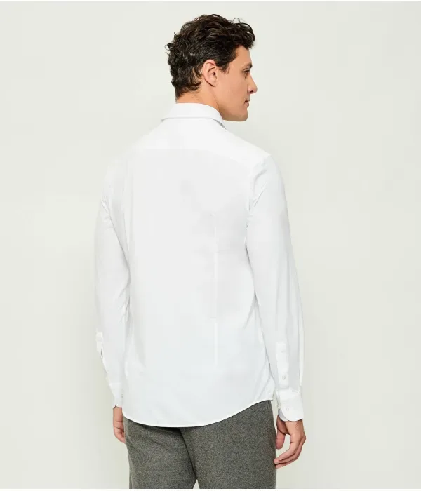 P-Hank-Kent-C1-222 Рубашка slim fit Boss, белый — фото 3