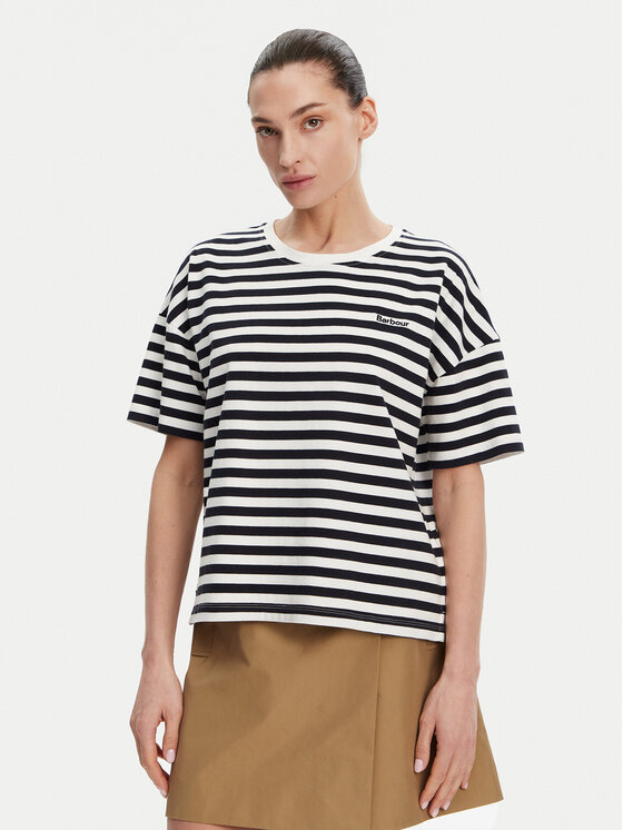 

Футболка свободного кроя Adria LML0893NY73 Barbour, синий