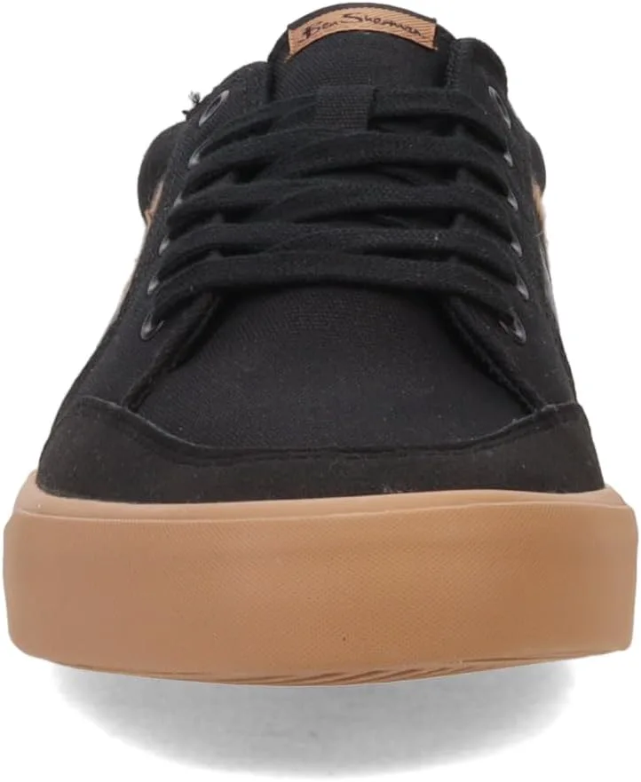 Мужские кеды Ben Sherman Hawthorn Classic из канвы, черный — фото 3