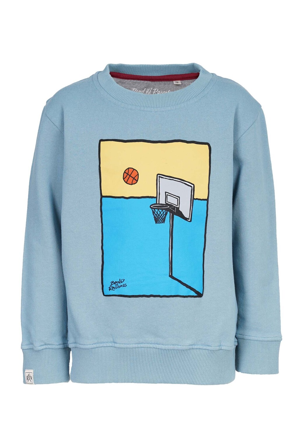 Пуловер Band of Rascals Sweatwear Court, цвет arctic blue — фото 2