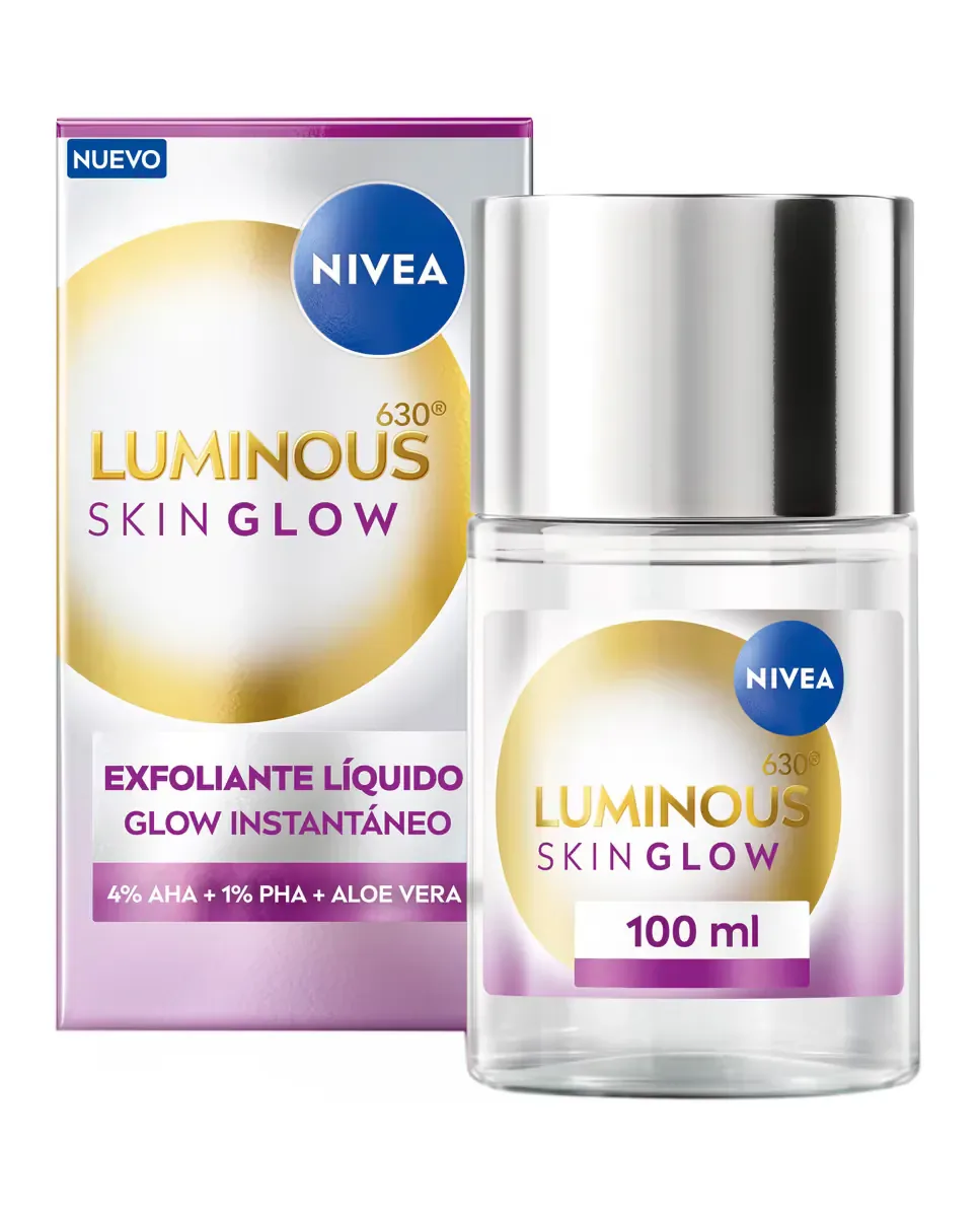 Жидкий скраб Luminous630 Skin Glow 100 мл Nivea