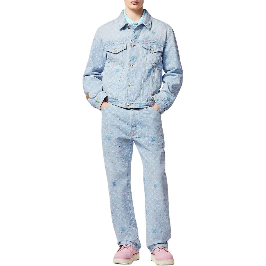 Куртка Louis Vuitton Monogram Denim, синий