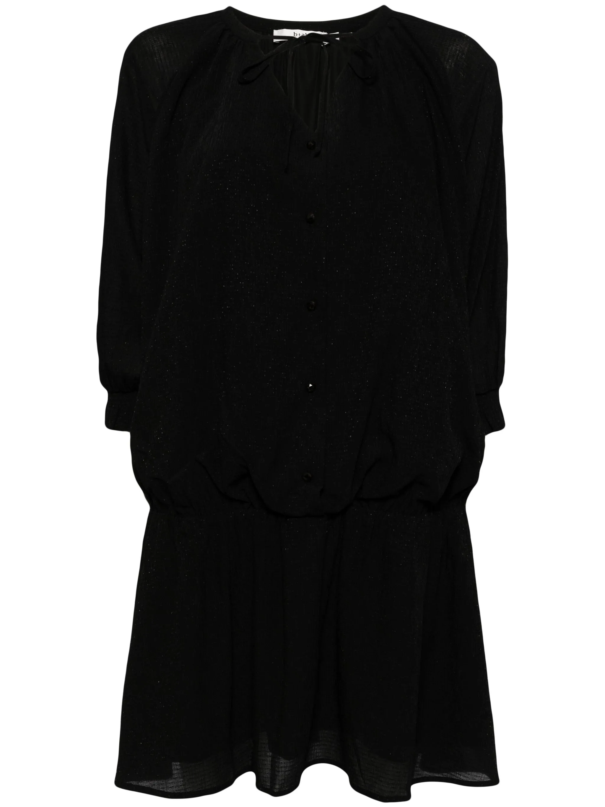 

Платье мини с люрексом B+Ab, черный