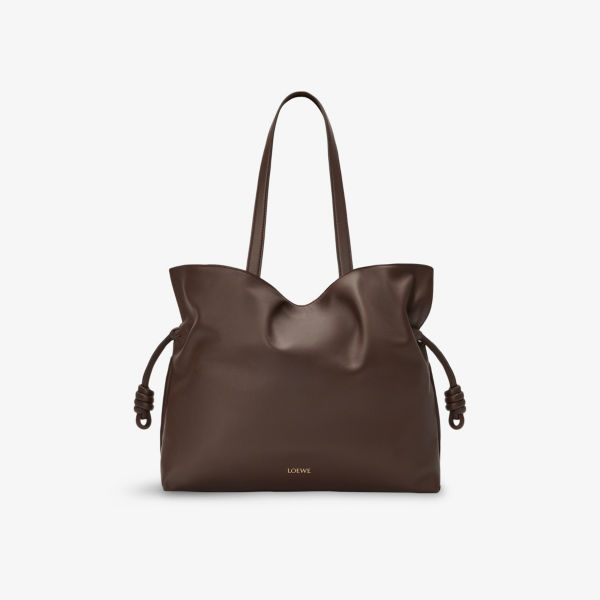 

Большая клатч-сумка Flamenco Loewe, коричневый