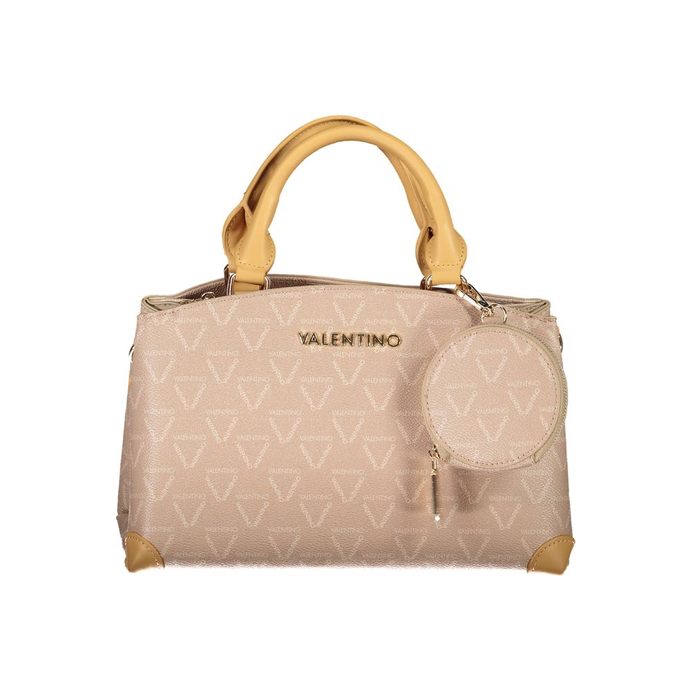 

Бежевая полиэтиленовая сумка Valentino Bags, Бежевый, Бежевая полиэтиленовая сумка Valentino Bags