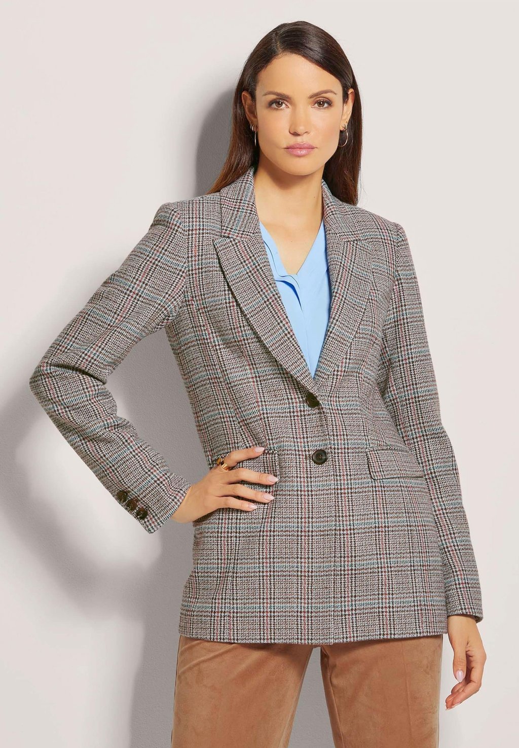 

Блейзер MADELEINE, цвет Cognac Light Blue