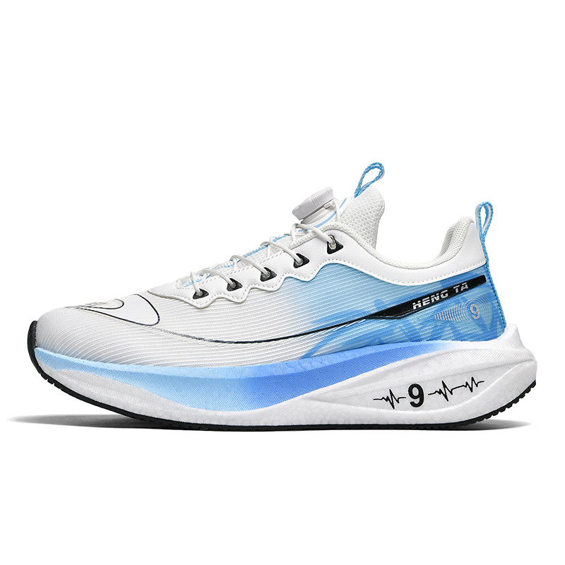 

Kuding Мужские беговые кроссовки низкие белые светло-голубые/белые светло-лунные/белые сапфирово-синие/белые желтые черные - белые светло-голубые, цвет White Light Blue