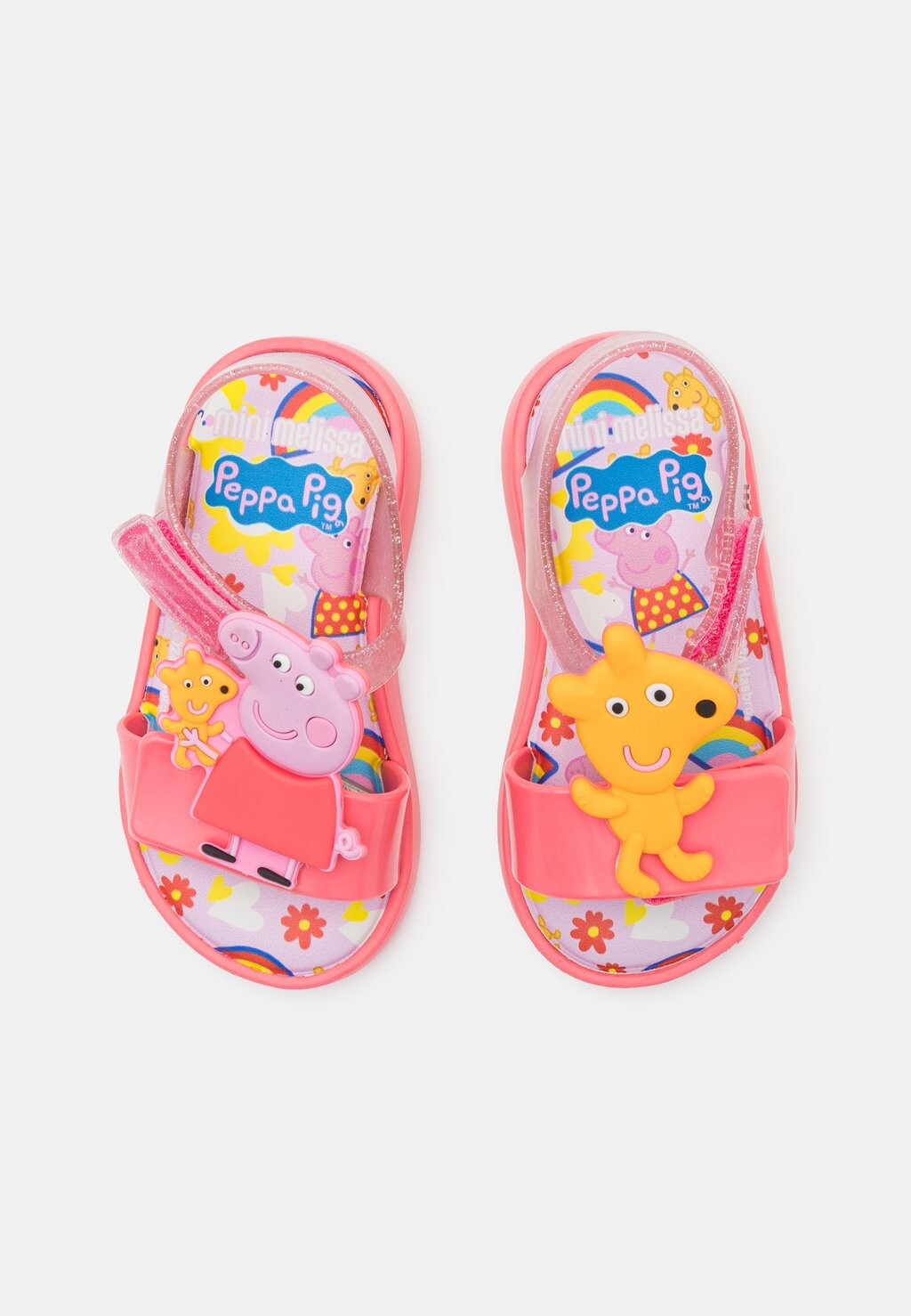 

Сандалии с ремешками JUMP PEPPA PIG UNISEX Mini Melissa, розовый