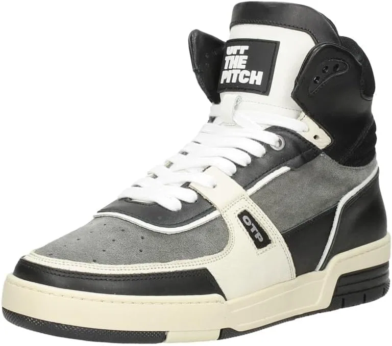 Кроссовки Off The Pitch Basketta Hi, Black — фото 2