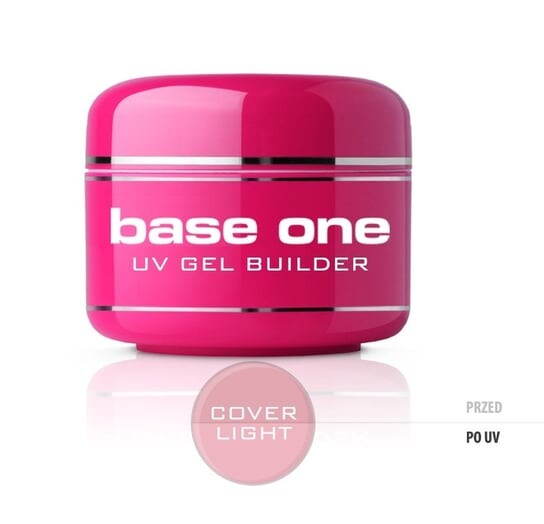 

УФ-гель для ногтей Cover Light, 50 г Silcare, Gel Base One, Розовый, УФ-гель для ногтей Cover Light, 50 г Silcare, Gel Base One