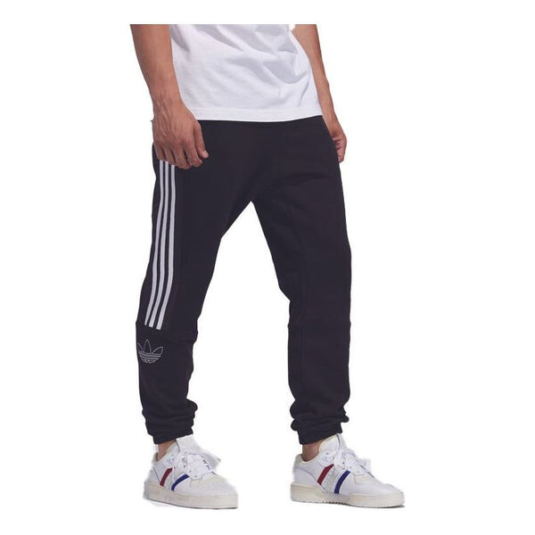 

Спортивные штаны Adidas Originals Outline Trefoil Joggers 'Black', черный