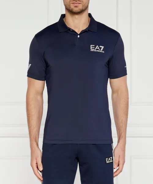 

Футболка поло Regular fit Ea7, синий