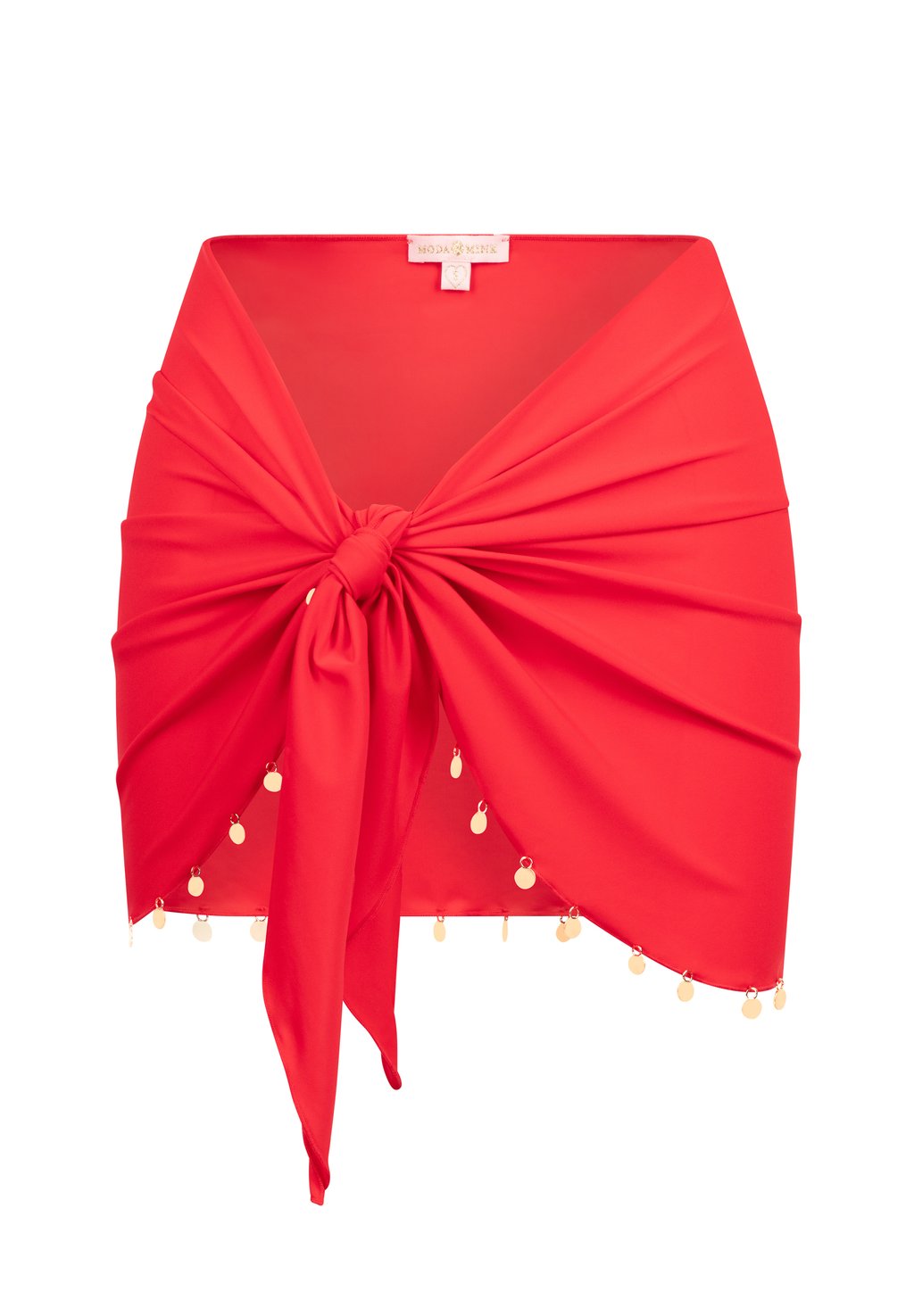 

Пляжный аксессуар SARONG COIN Moda Minx, красный