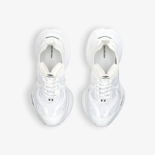 Низкие кроссовки Circuit из сетки и искусственной кожи Balenciaga, белый — фото 2