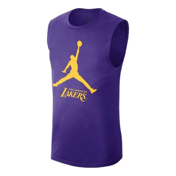 

Спортивная футболка jordan los angeles lakers nba essential jersey 'purple yellow' Nike, фиолетовый
