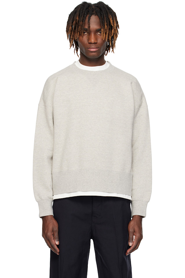 

Свитшот с длинным рукавом Court Visvim, серый