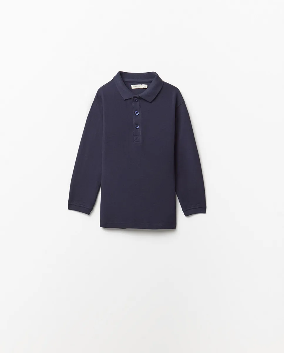 

Базовый поло Sfera, темно-синий