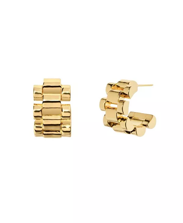 

Женские ремешки-кольца для часов Nora с покрытием из 14-каратного золота Little Sky Stone, gold