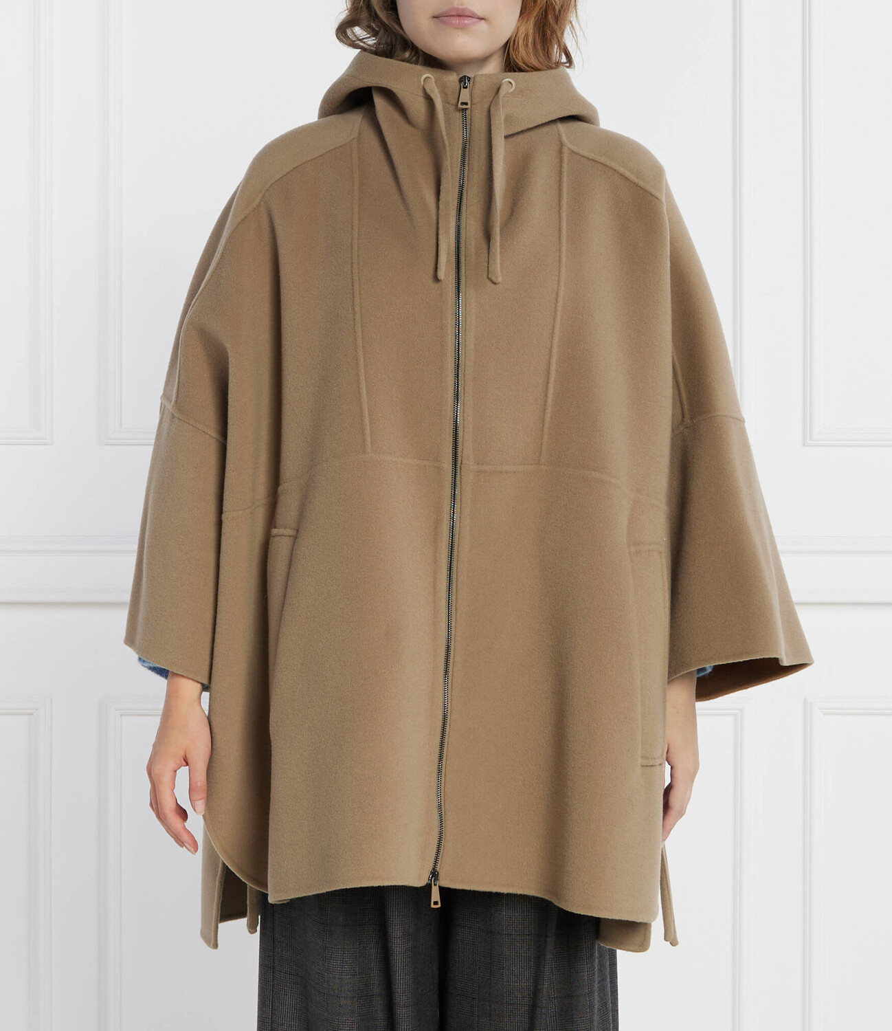 

Шерстяная куртка Weekend MaxMara GALA Regular Fit, коричневый