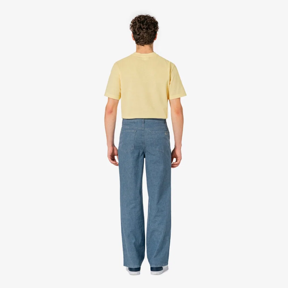 Мужские джинсы Spring Denim Like светло-синие от Lacoste — фото 3