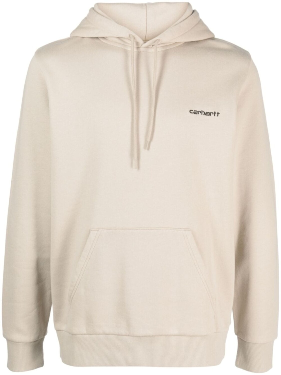 

Carhartt WIP худи с вышитым логотипом, нейтральный цвет