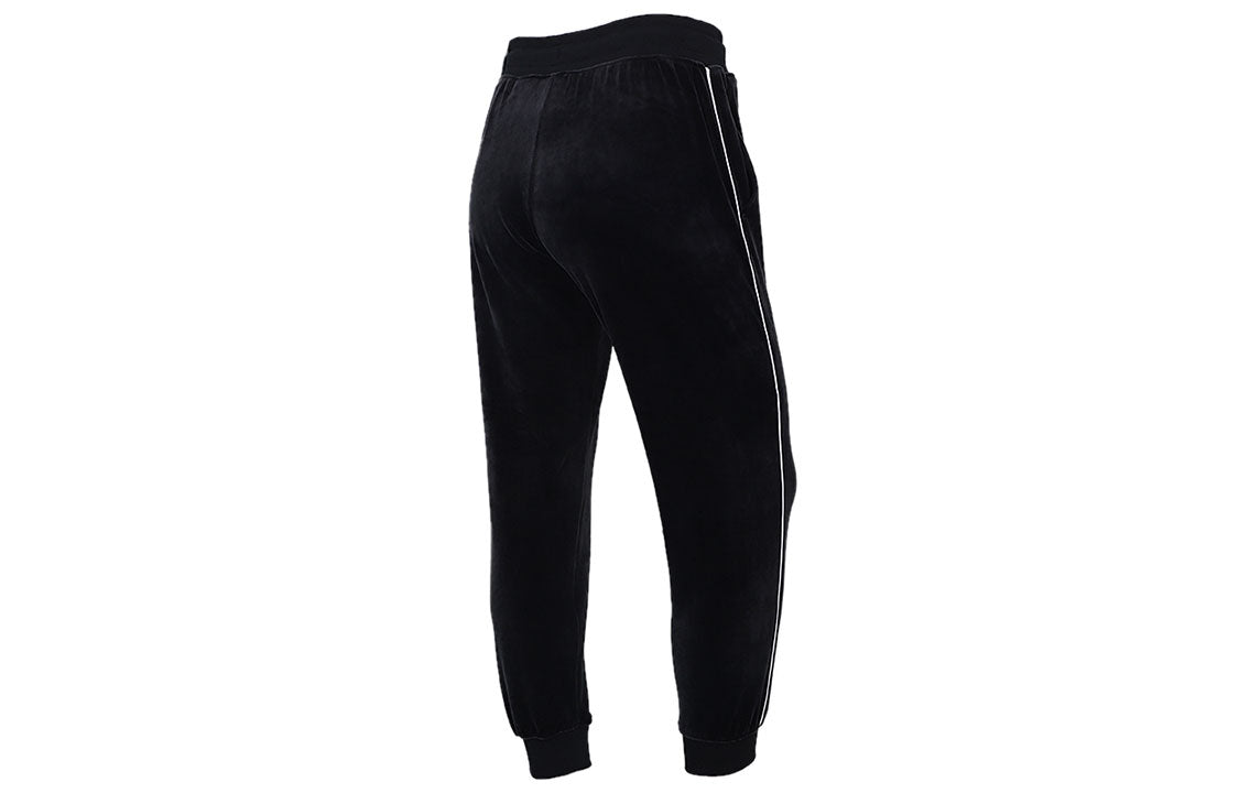 Спортивные брюки (WMNS) AS W Nike Sportswear HRTG Pant PLUSH KNIT Black DD7106-010 — фото 2