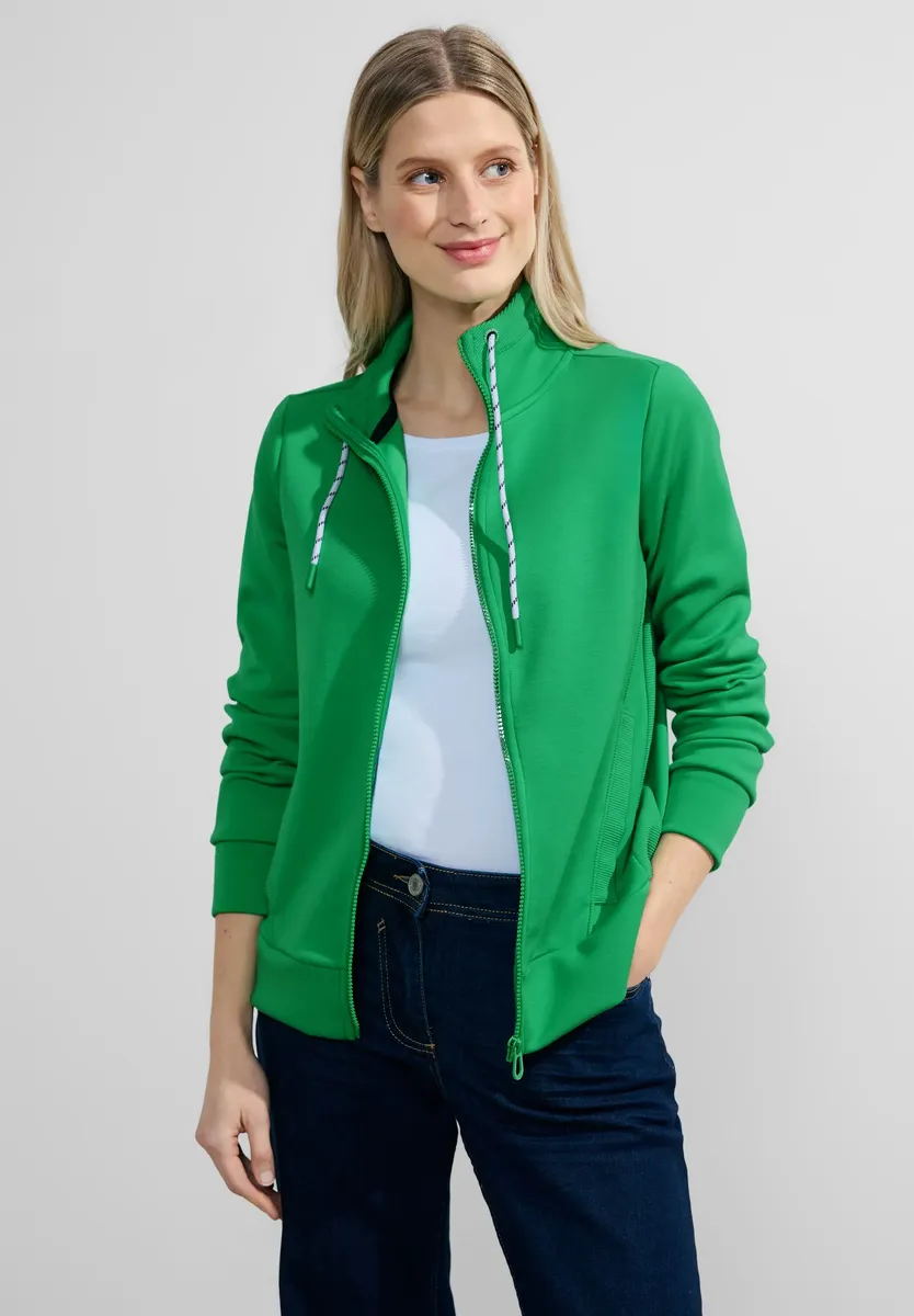 

Толстовка Cecil из мягкой смеси материалов, зеленый