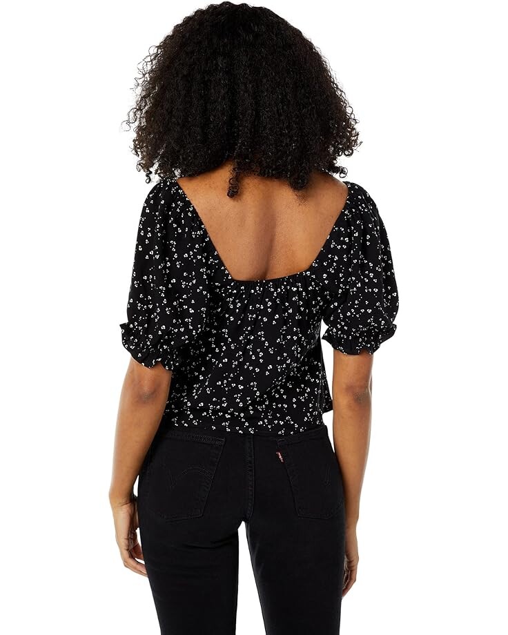 

Топ Saltwater Luxe Leander Short Sleeve Top, цвет Raven