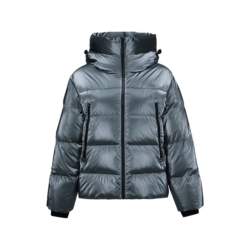 

Skechers Горная куртка пуховая женская серая, Asphalt Gray