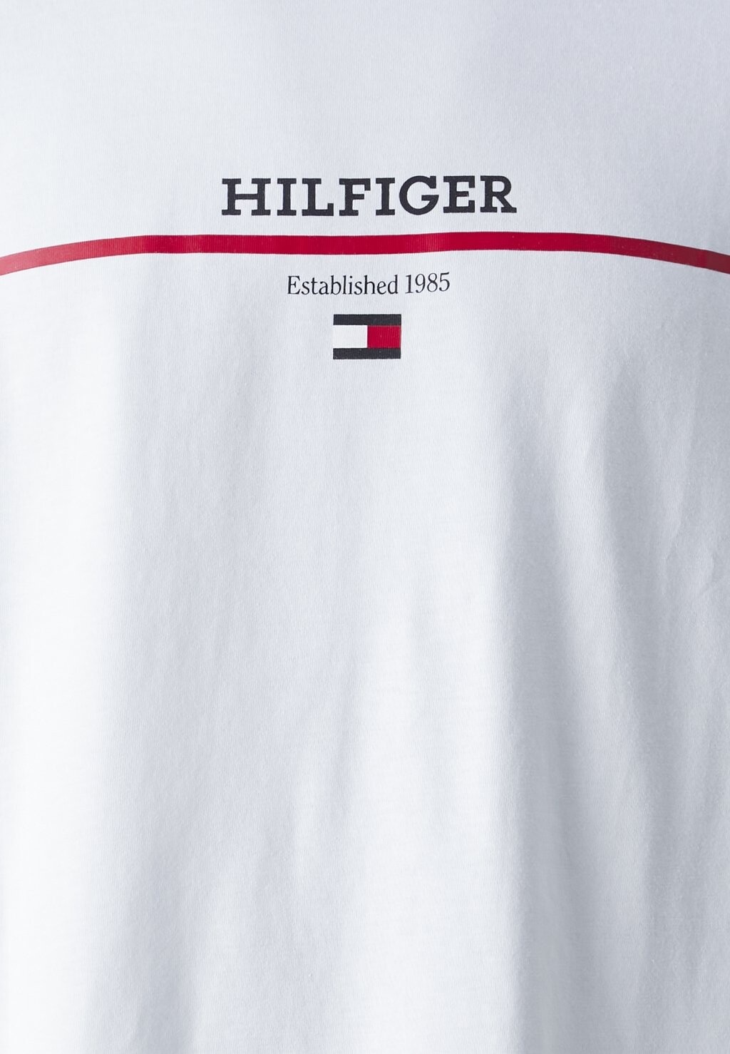 

Футболка с принтом STRIPE TEE Tommy Hilfiger, белый